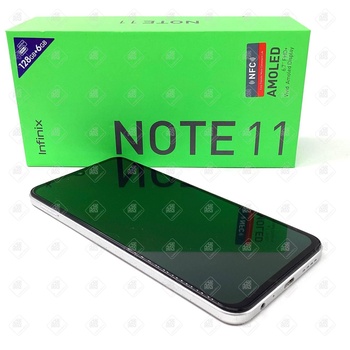 Смартфон Infinix Note 11, 128 ГБ, белый, 6 ГБ