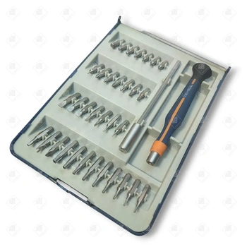 Отвертка с набором насадок dexell 35шт