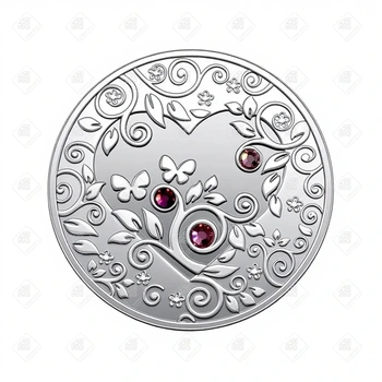 монета 20 рублей " Мое Сердце ", серебро II категория 925, вес 28.26 г.