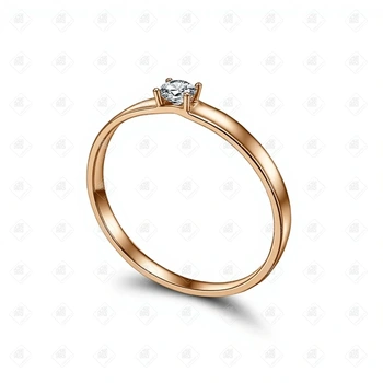 Кольцо, золото 585 II Категория, вес 0.65 г.