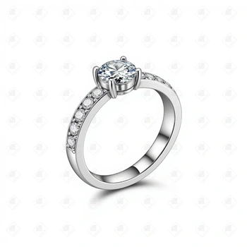 Кольцо с фианитами , серебро I категория 925, вес 1.5 г.