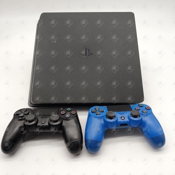 Игровая приставка Playstation 4 Slim 1 tb  + 2 джостика