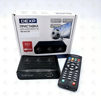 Приставка для цифрового ТВ DEXP HD mini 32 