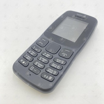 Nokia 106 (2018), 4 МБ, серый, Другое