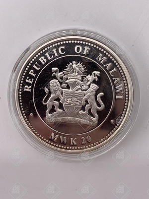 монета year of the tiger 2010г , серебро II категория 925, вес 31.24 г.