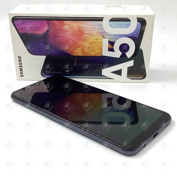 Смартфон Samsung Galaxy A50, 128 ГБ, черный, 6 ГБ