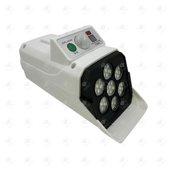 Фонарик на солнечной батареи с креплением 