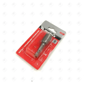 бита с торцевой головкой matrix