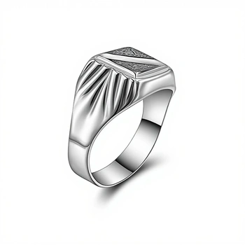 Печатка с эмалью и фианитами , серебро I категория 925, вес 5.55 г.