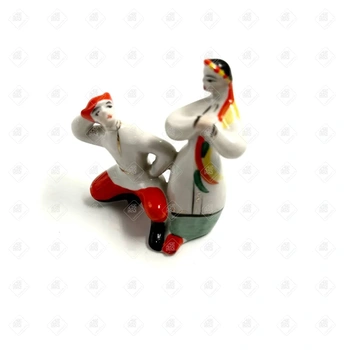 Миниатюрная скульптура "танец гопак"