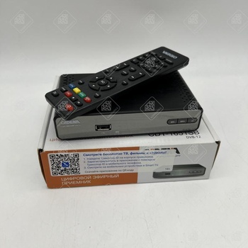 Цифровой ТВ-тюнер DVB-T2 Cadena CDT-1651SB