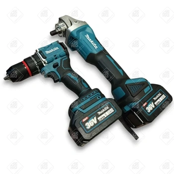 Набор 2 в 1 Makita ушм, шуруповерт