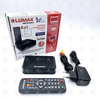 Приемник телевизионный DVB-T2 Lumax DV1109HD