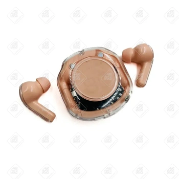 Блютуз наушники Розовые