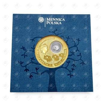 Монета 2 доллара 2013 Good luck, серебро I категория 925, вес 31.1 г.