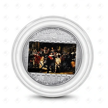 Монета  elizabeth 2 cook islands 20 dollars 2009, серебро 999, вес 93.3 г.