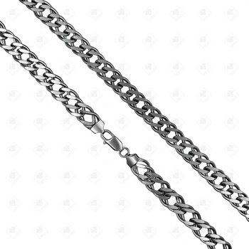 Цепь плетения Двойной ромб, серебро I категория 925, вес 91.3 г.