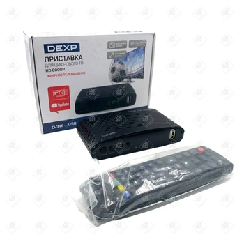 Цифровая приставка DEXP HD 8000 21 канал