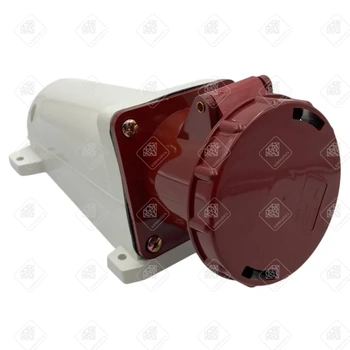 Розетка оп 63А 380В 3P+PE+N сси-135 IP54