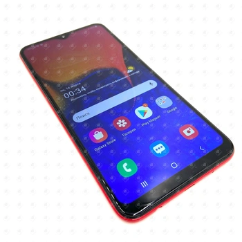Смартфон Samsung, Galaxy A10, 32 ГБ, красный