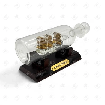 Коллекционная модель парусника Mayflower Glass Spanish Galleon