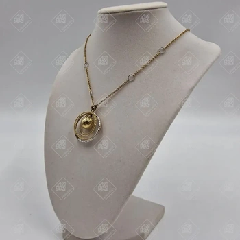 Колье золотое ITALY, золото 585 II Категория, вес 7.94 г.